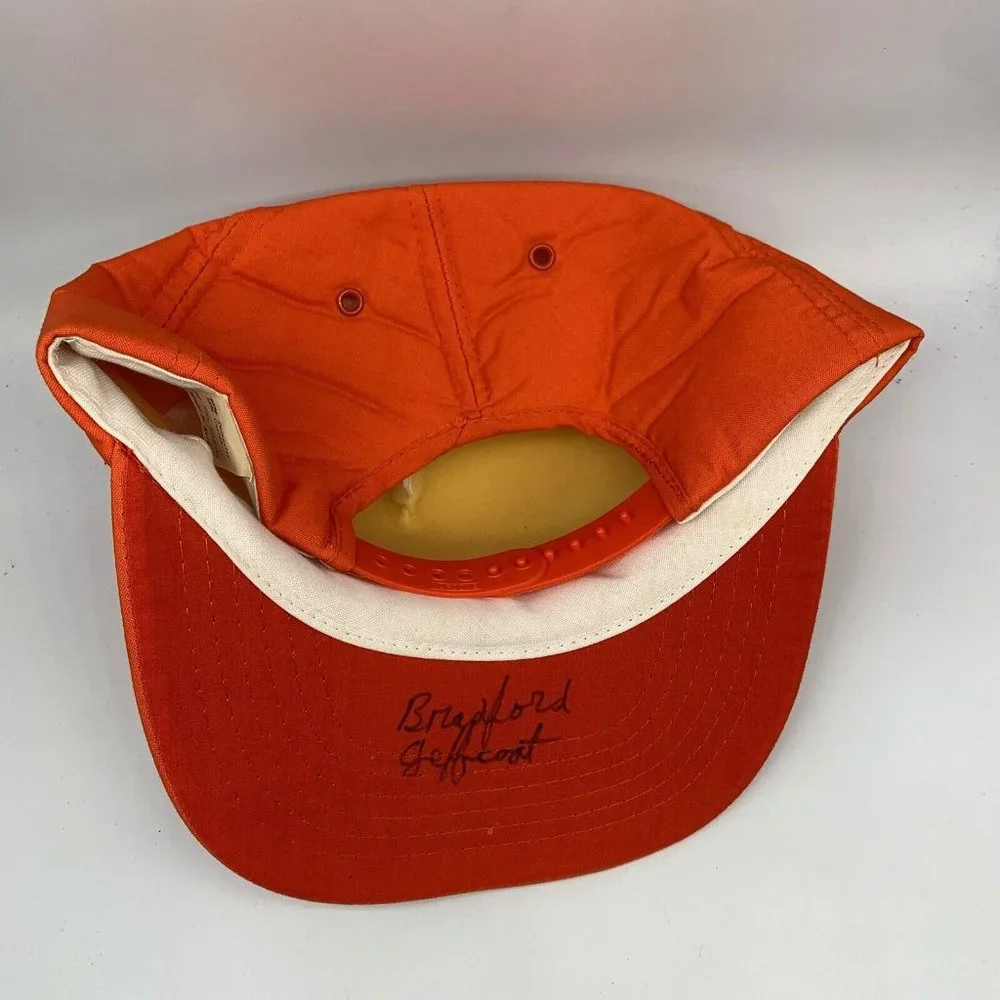 Vintage South Carolina Clemson Foam Yupoong Hat Snapback Cap Bradford Jeffcoat - Picture 4 of 8